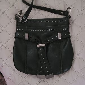 Sac Bandoulière B. Makowsky Jaune - Neuf Avec étiquettes - Style Tendance